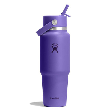 Hydro Flask 32oz Wide Flex Straw Travel Bottle, Utopia Purple Utopia purple