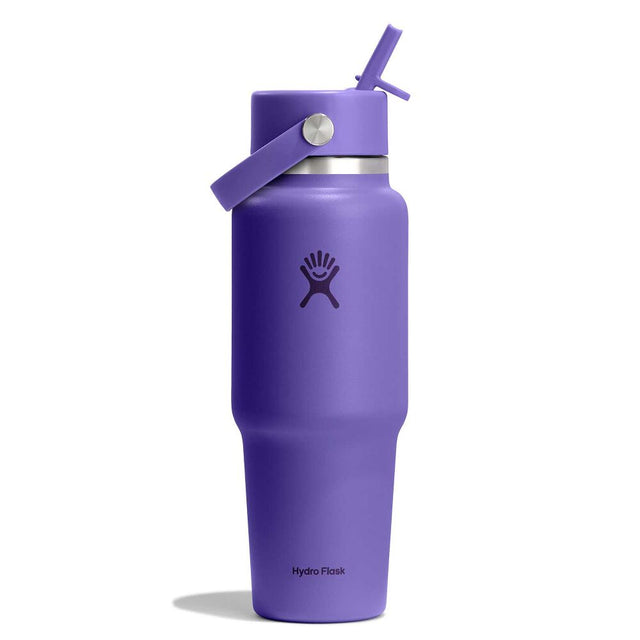 Hydro Flask 32oz Wide Flex Straw Travel Bottle, Utopia Purple Utopia purple