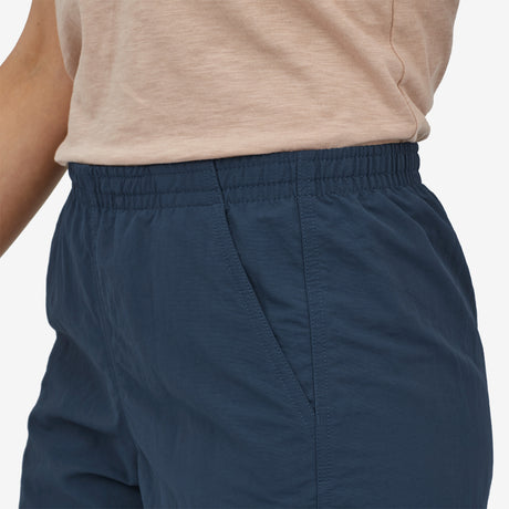 Patagonia W's Baggies Shorts - 5 in. - Bees and Flowers / Heartleaf Green