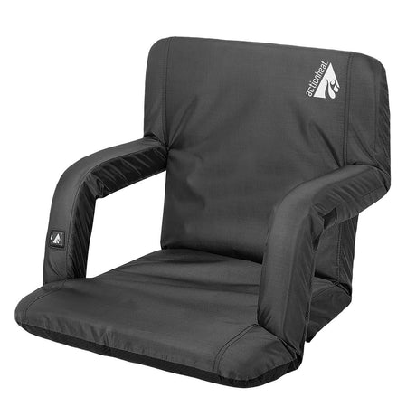 Action Heat 5v Heated Folding Bleacher Seat Black