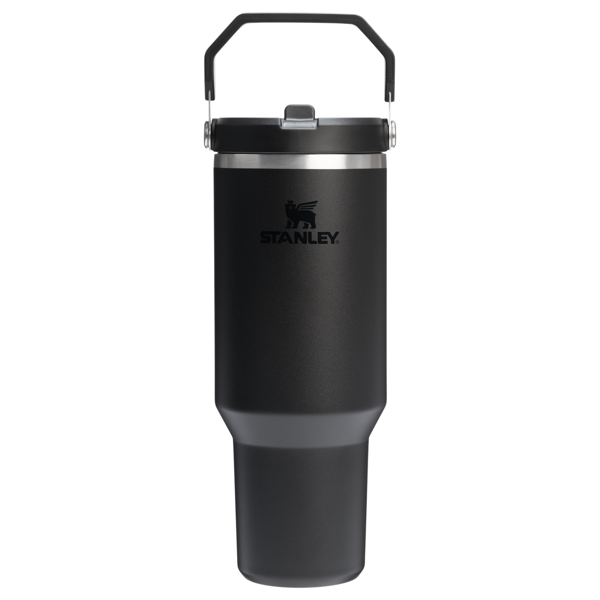 Stanley The Iceflow Flip Straw 2.0 Tumbler Black 40oz Black
