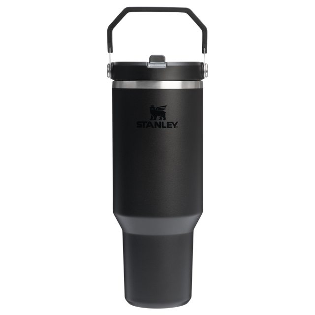 Stanley The Iceflow Flip Straw 2.0 Tumbler Black 40oz Black