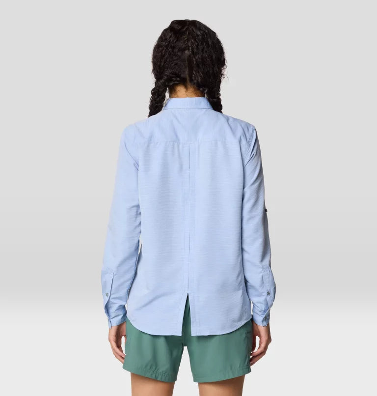 Mountain Hardwear Womens Canyon Long Sleeve - Deep Lake