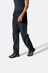 Rab Womens Downpour Waterproof Pants - Black