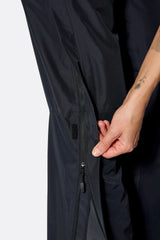 Rab Womens Downpour Waterproof Pants - Black