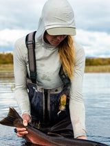 Free Fly Apparel Womens Elevate Hoodie - Heather Bay Blue