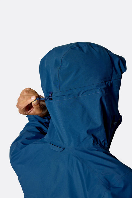 Rab Womens Firewall Waterproof Jacket - Tempest Blue