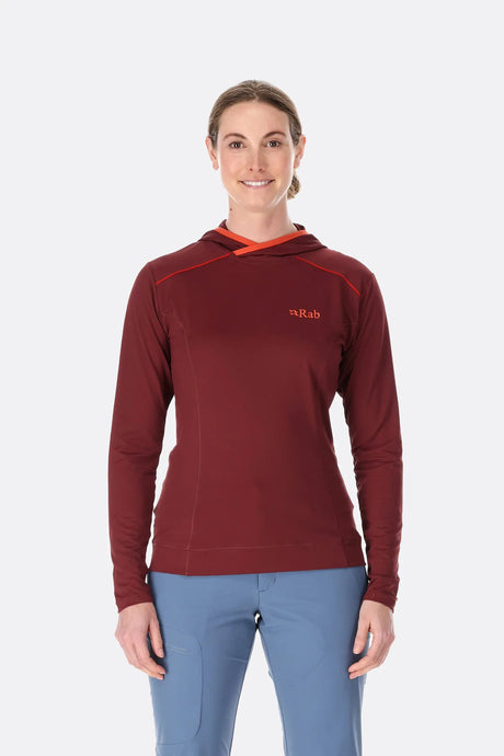 Rab Womens Force Hoody - Dark Pewter