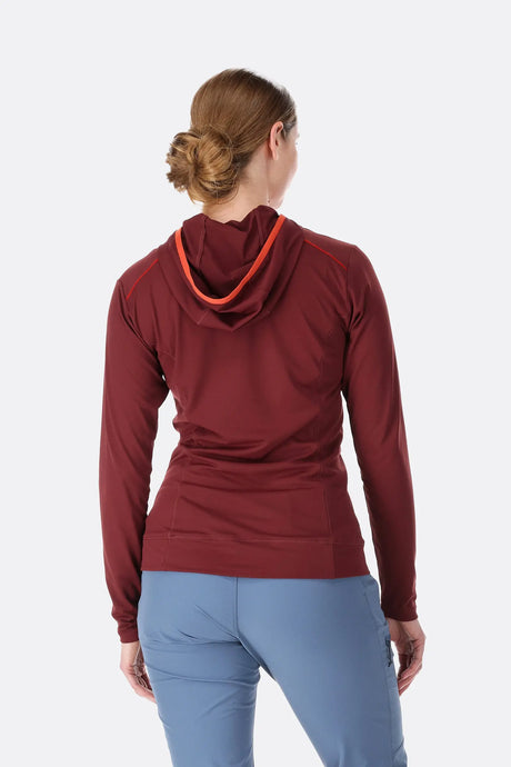 Rab Womens Force Hoody - Dark Pewter