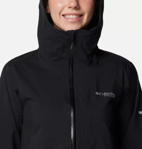 Columbia Womens Omni-Tech AmpliDry II Shell - Black