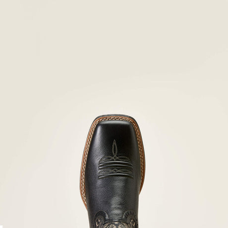 Ariat Women's Round Up Remuda Western Boot - Black Deertan