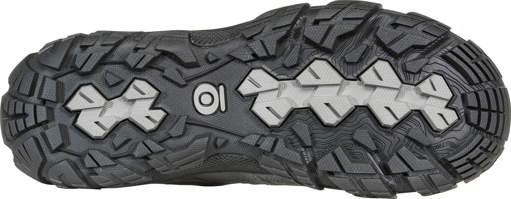 Oboz Footwear Womens Sawtooth X Low Waterproof Shoe - Hazy Gray