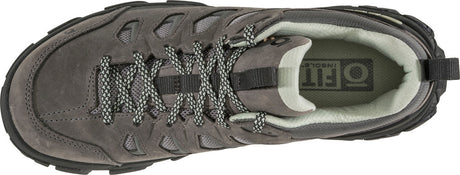Oboz Footwear Womens Sawtooth X Low Waterproof Shoe - Hazy Gray