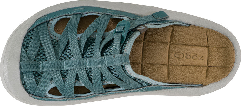 Oboz Footwear Womens Whakatā Ease Sandal - Glacier