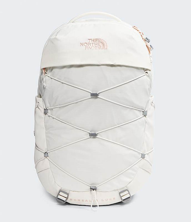 The North Face Womens Borealis Luxe Pack, White Dune, Burnt Coral Whte dne/brntcrl