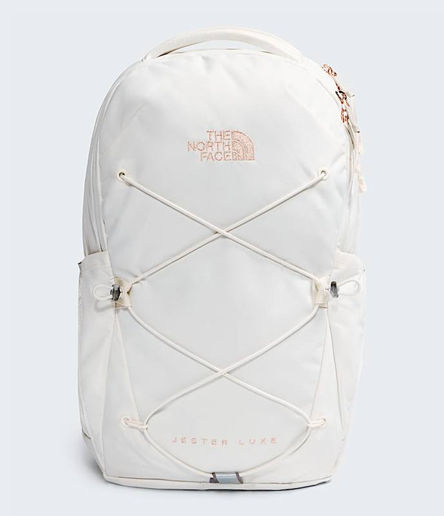 The North Face Womens Jester Luxe Pack, White Dune, Burnt Coral Whte dune/brnt crl