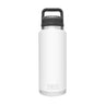 Yeti Water Bottle with Chug Cap White