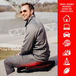 Action Heat 5v Heated Seat Cushion Black