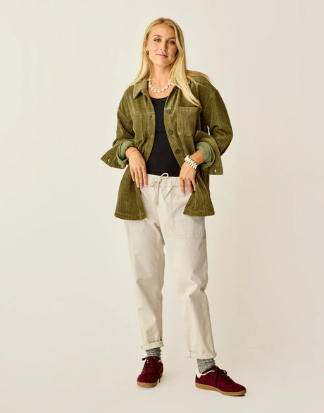 Carve Designs Zoe Twill Pant - Birch