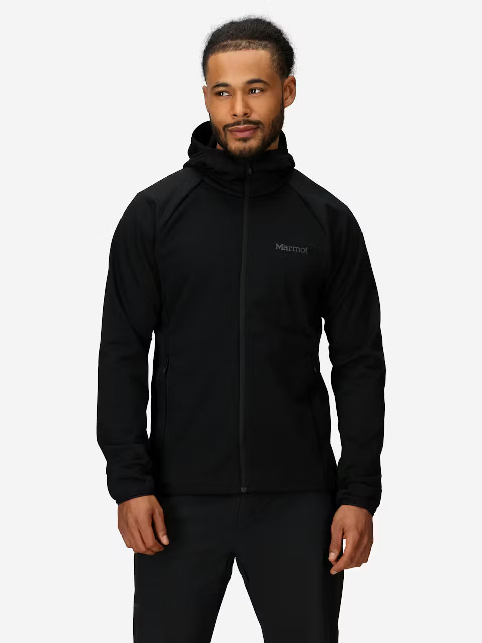 Marmot Mens Leconte Full Zip Hoody Black