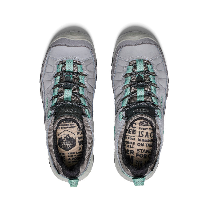 Keen Women's Targhee IV Waterproof Shoe - Alloy/Granite Green