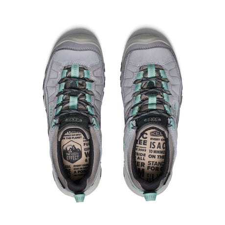 Keen Women's Targhee IV Waterproof Shoe - Alloy/Granite Green