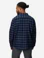Marmot Mens Rush Creek Lightweight Flannel Long Sleeve Arctic navy