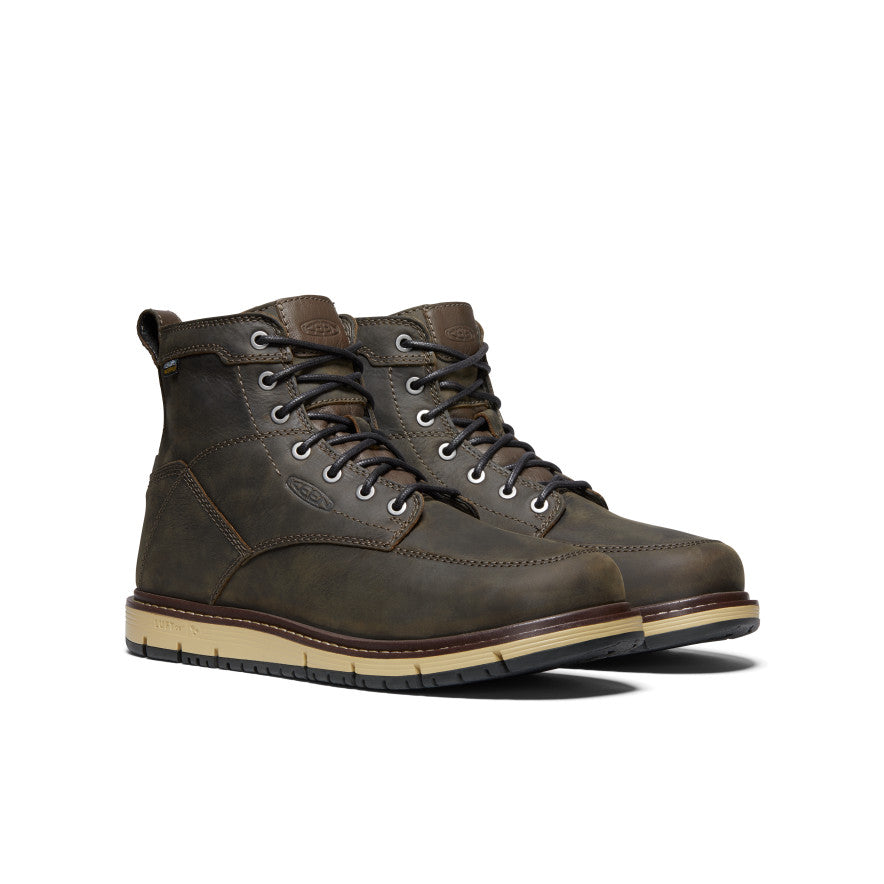Keen Utility San Jose 6in Waterproof (soft Toe) Cascade brown