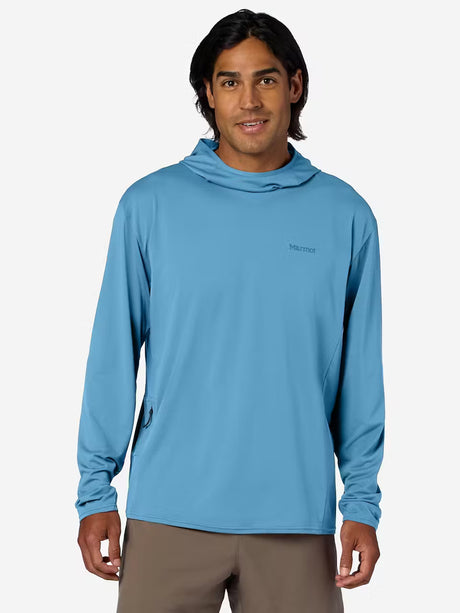 Marmot Mens Airexchange Upf 50 Hoody Summer storm
