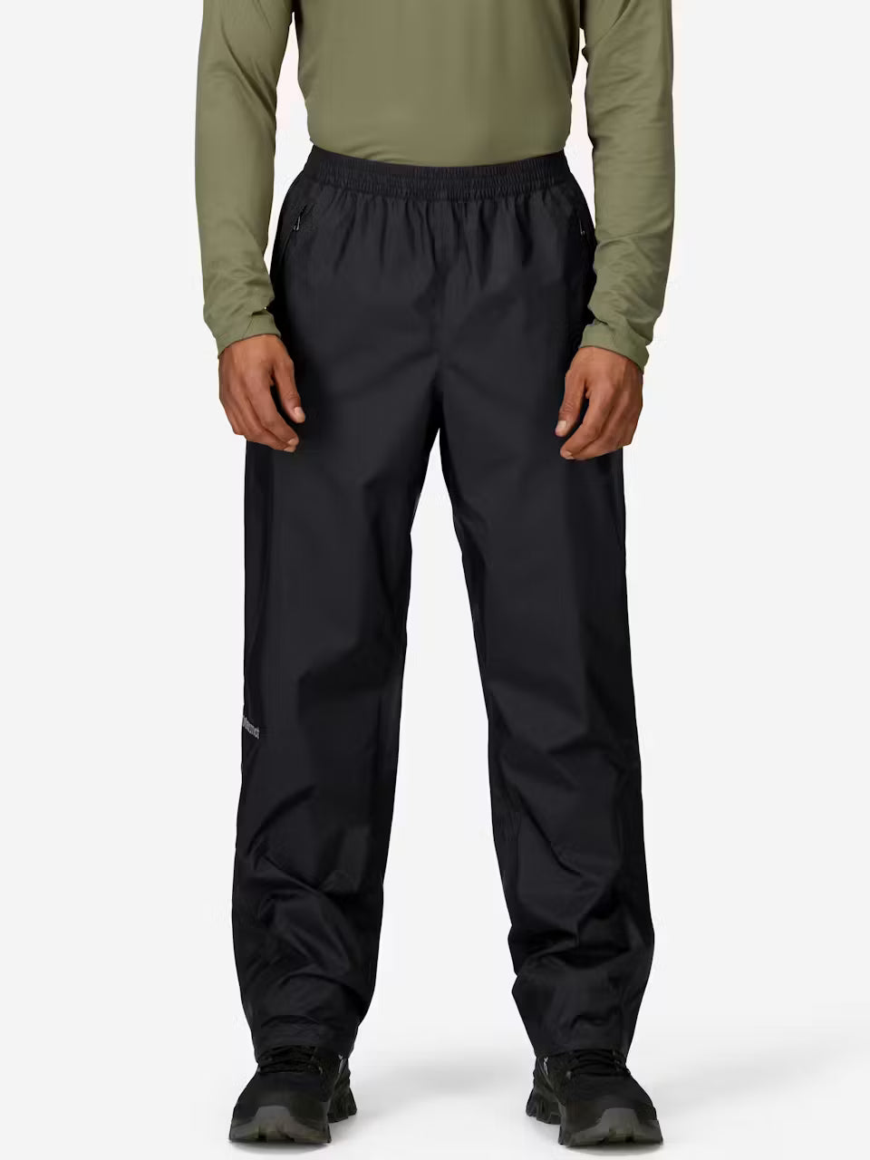 Marmot Mens Precip Eco Rain Pant Black