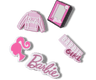 Crocs Barbie Pink 5 Pack Jibbitz Assorted