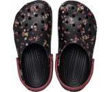 Crocs Kids' Classic Ditsy Floral Clog - Black/Multi Black/Multi