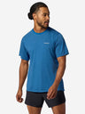 Marmot Mens Uptrail Short Sleeve Nautical blue