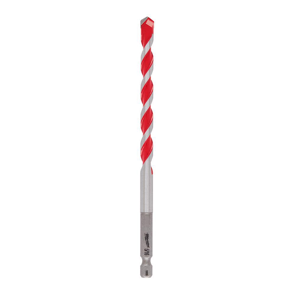 Milwaukee 5/16 In. X 4 In. X 6 In. Shockwave Carbide Hammer Drill Bit