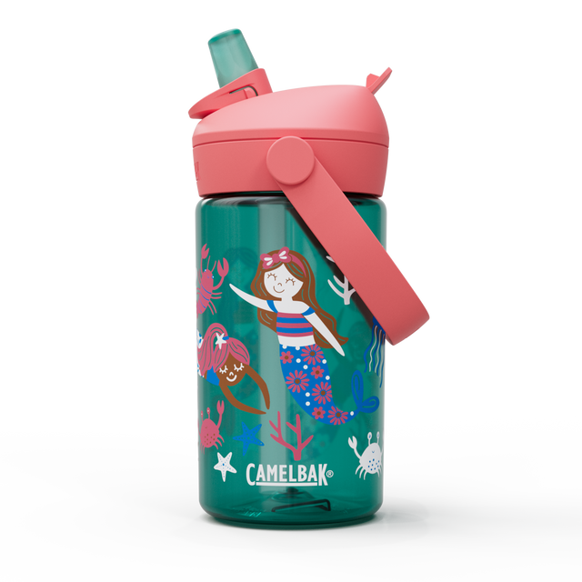 Camelbak Thrive Flip Straw Kids Bottle, Mermaid Friends/14oz Mermaid friends