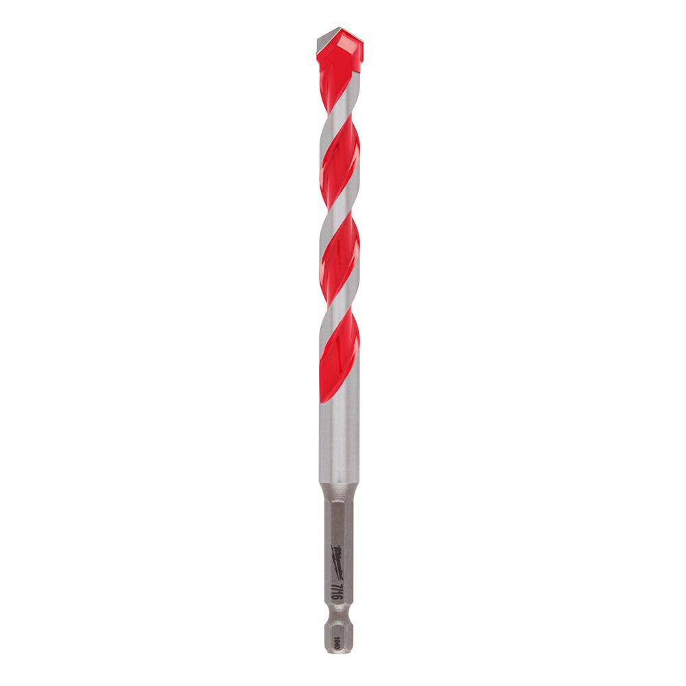 Milwaukee 7/16 In. X 4 In. X 6 In. Shockwave Carbide Hammer Drill Bit