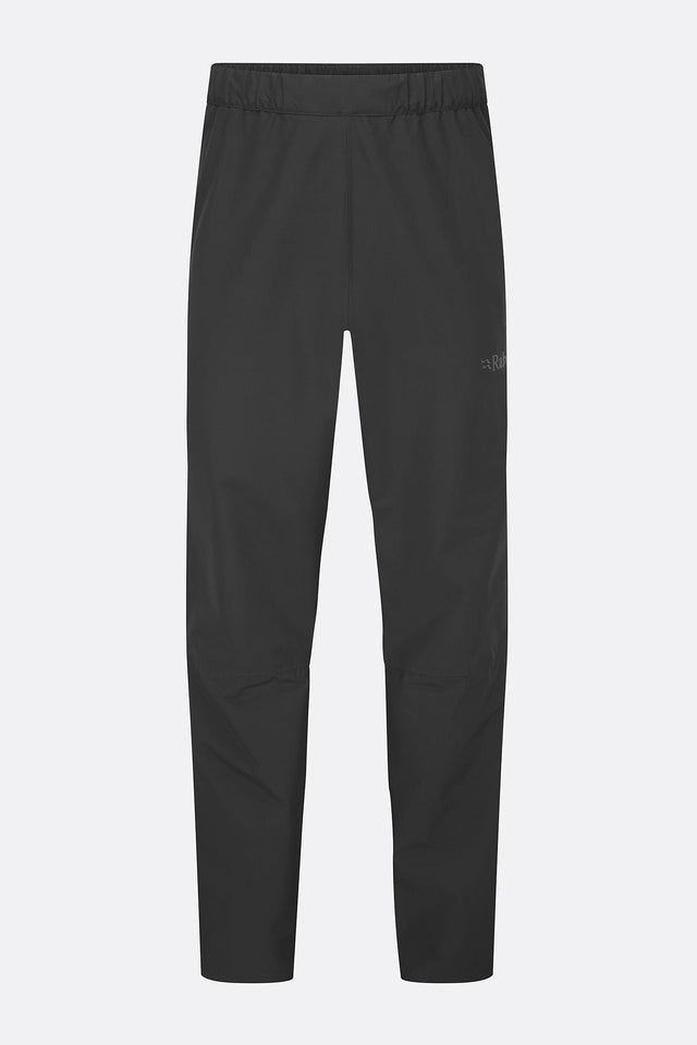 Rab Mens Downpour Waterproof Pants - Black Black /  / REGULAR - 32IN