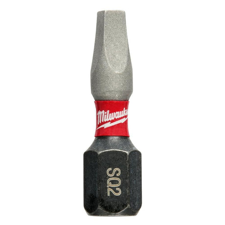 Milwaukee Shockwave Impact Square Recess #2 Insert Bits (5 Pk)