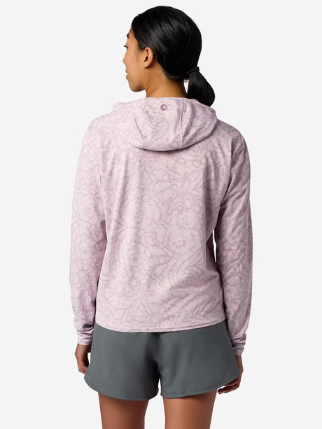 Marmot Womens Airexchange Upf 50 Hoody Dust twirl