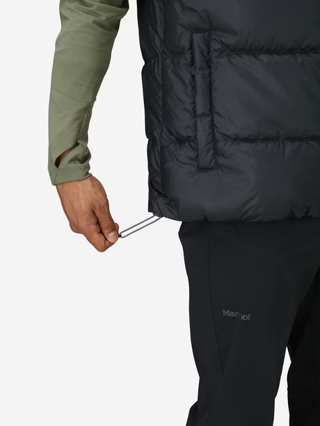 Marmot Mens Guides Down Vest Dark steel