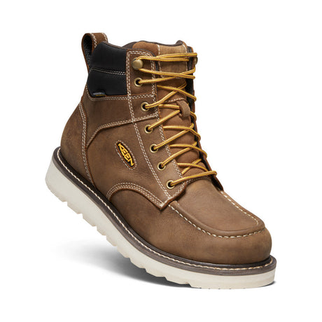 Keen Utility Cincinnati 6in Waterproof Boot (soft Toe) Cascade brown