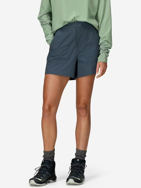 Marmot Womens Airexchange Upf 40 Short 4in Thunderhead