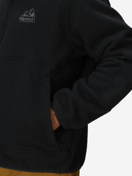 Marmot Mens Wanderer High Pile Fleece Jacket Hickory nut