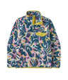 Patagonia W's Lightweight Synchilla Snap-T Pullover - Wild Botanist / Tidal Teal Wild Botanist / Tidal Teal