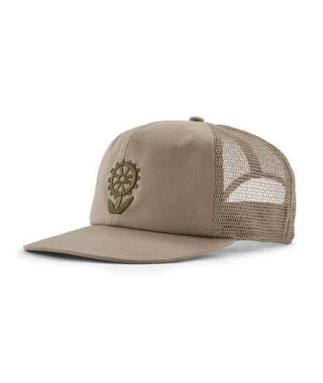 Patagonia Relaxed Trucker Hat - Hike-A-Bike / Seabird Grey Hike-A-Bike / Seabird Grey