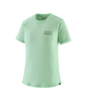 Patagonia W's Capilene Cool Merino Blend Graphic Shirt - Fitz Roy Strata / Rinsed Green Fitz Roy Strata / Rinsed Green