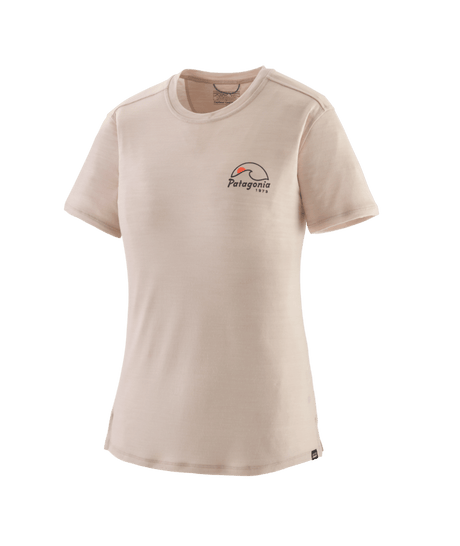 Patagonia W's Capilene Cool Merino Blend Graphic Shirt - Imagine Moon / Shroom Taupe Imagine Moon / Shroom Taupe