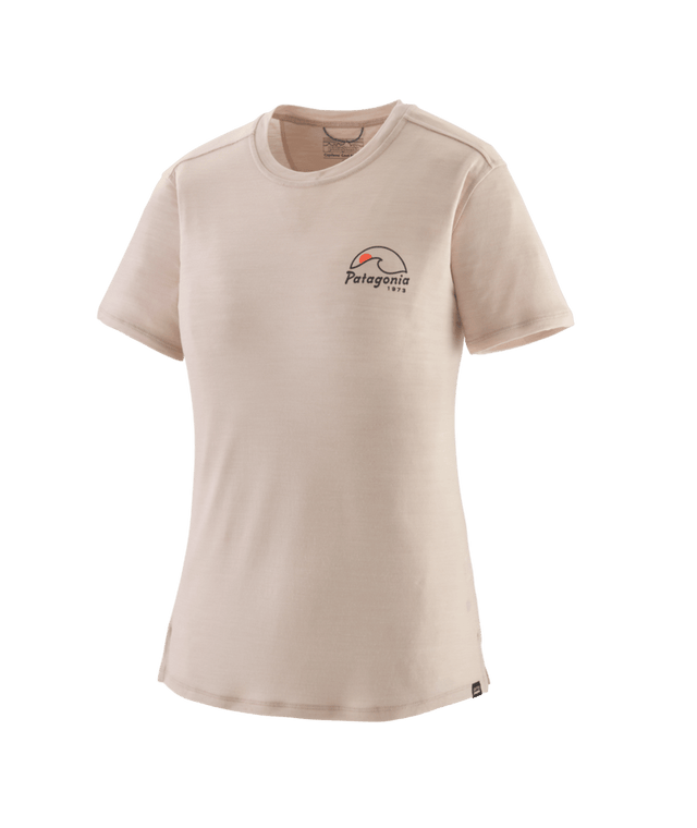 Patagonia W's Capilene Cool Merino Blend Graphic Shirt - Imagine Moon / Shroom Taupe Imagine Moon / Shroom Taupe