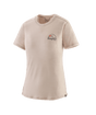 Patagonia W's Capilene Cool Merino Blend Graphic Shirt - Imagine Moon / Shroom Taupe Imagine Moon / Shroom Taupe