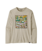 Patagonia M's Long Sleeve Capilene Cool Daily Graphic Shirt - Lands - Trailseekers / Pumice X-Dye Trailseekers / Pumice X-Dye